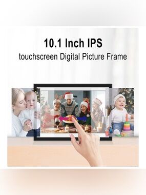 Youyu 10.1” WiFi Digital Photo Frame 32GB Touchscreen NEW Sealed